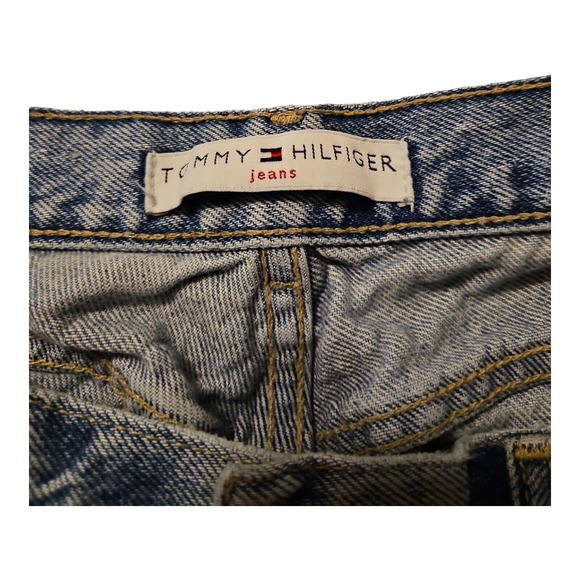 Vintage Tommy Hilfiger Jeans Women's 10 Stone Wash Y2K Classic Preppy - Picture 2 of 10